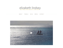 Tablet Screenshot of elizabethlindsey.com